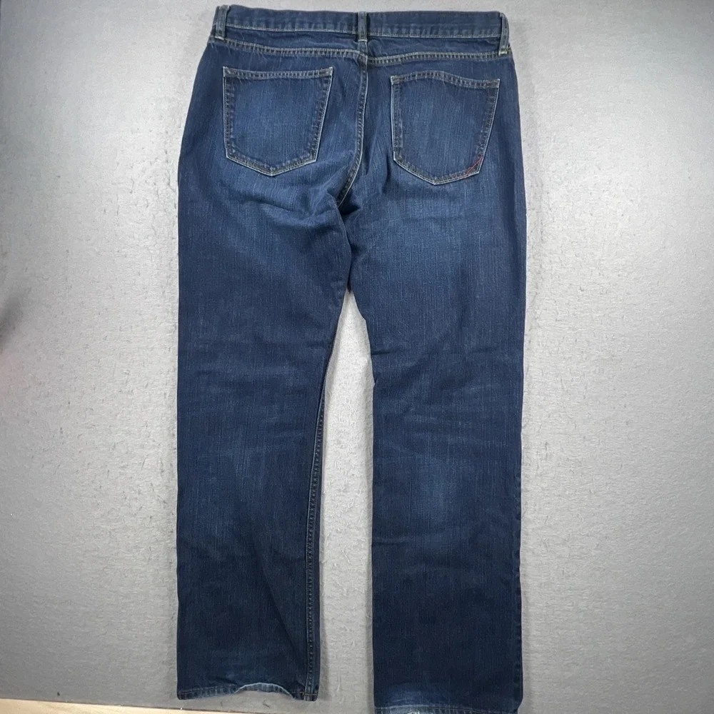 Banana Republic Mens Vintage Straight Jeans Blue Denim 36x34 859112-00